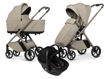 Immagine di Venicci trio Tila latte con Tiago nero - Passeggini trio