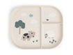 Immagine di Done by Deer piatto con scomparti Tiny Farm sabbia - Piatti e posate