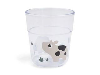 Immagine di Done by Deer bicchiere 180 ml Tiny Farm sabbia - Tazze e bicchieri