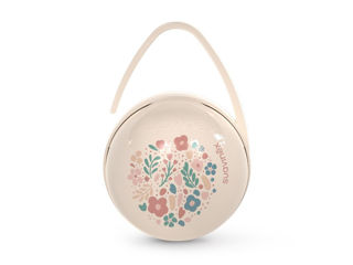 Immagine di Suavinex scatola portaciuccio duo Wonder liberty beige - Portaciuccio e catenelle