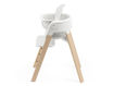 Immagine di Stokke seggiolone Steps white/natural
