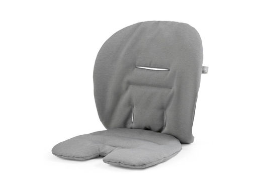 Immagine di Stokke cuscino seggiolone Steps dark grey melange - Accessori seggiolone Stokke