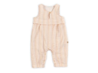 Immagine di Bamboom tuta a salopette square white-pink 1120TE00070-278 tg 6 mesi - Pantaloni