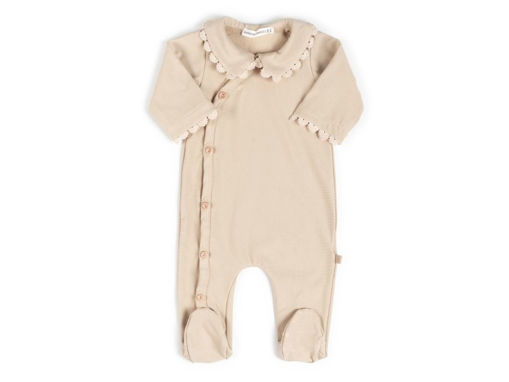 Immagine di Bamboom tutina con colletto light mustard 1134TE00074-279 tg 1 mese - Tutine