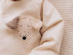 Immagine di Wooly Organic tutina con piedi GOTS natural ecru/cinder tg 62-68