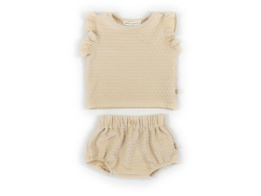 Immagine di Bamboom twinset in spugna almond cream 1135TE00073-273 tg 3 mesi - Vestiti