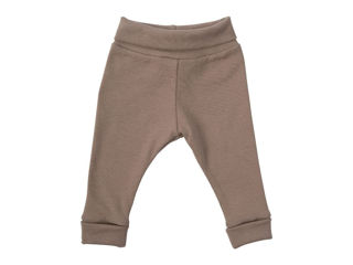 Immagine di Wooly Organic leggings a costine cinder tg 62-68 - Pantaloni