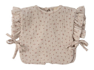 Immagine di Wooly copertura impermeabile in mussola pink flowers - Accessori moda