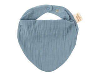 Immagine di Wooly Organic bavaglino in mussola GOTS citadel - Bavaglini Neonato