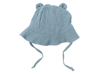 Immagine di Wooly Organic cappello da sole in mussola GOTS citadel tg 44/48 - Cappelli