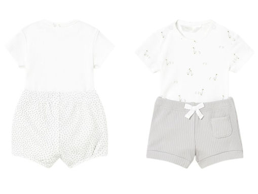 Immagine di Mayoral completo punto 4 pezzi argento tg. 2-4 mesi - Vestiti