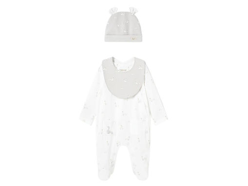 Immagine di Mayoral set regalo pigiama lungo bianco tg. 0 mesi - Tutine