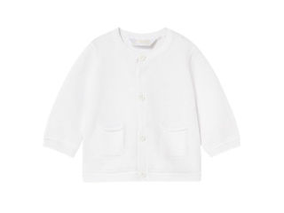 Immagine di Mayoral cardigan neonato 100% cotone bianco tg. 0-1 mesi - Capi spalla