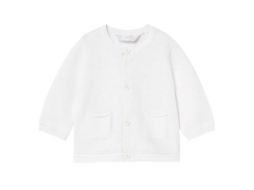 Immagine di Mayoral cardigan neonato 100% cotone bianco tg. 0-1 mesi - Capi spalla
