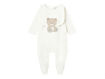 Immagine di Mayoral pigiama e bavaglino neonato ecrù tg. 0-1 mesi