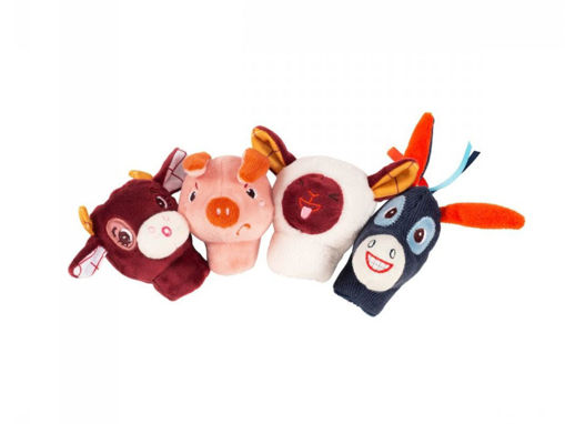 Immagine di Lilliputiens marionette da dita fattoria 83304 - Peluches