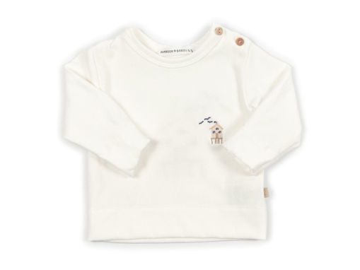 Immagine di Bamboom maglia con ricamo surf house offwhite 1164TE00066-111 tg 6 mesi - Maglie