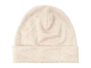 Immagine di Wooly berretto neonato tencel melange ecru tg 38/40 - Cappelli