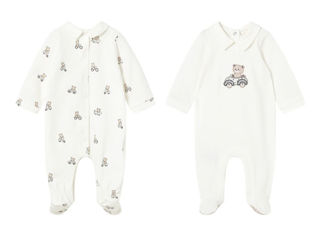 Immagine di Mayoral set pigiama lungo 2 pz ecrù tg. 0-1 mesi - Tutine