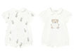 Immagine di Mayoral set pigiama corto ricamato 2 pz ecrù tg. 0-1 mesi