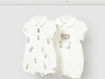 Immagine di Mayoral set pigiama corto ricamato 2 pz ecrù tg. 0-1 mesi