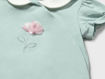 Immagine di Mayoral set pigiama corto ricamato 2 pz verde acqua tg. 1-2 mesi