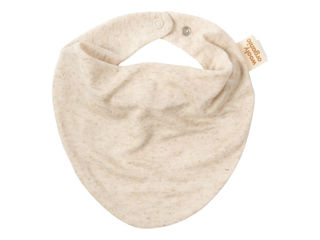 Immagine di Wooly Organic bavaglino in tencel melange ecru - Bavaglini Neonato