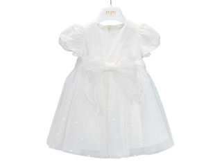 Immagine di Pure abito ricamato panna PC05223 tg 3 mesi - Vestiti