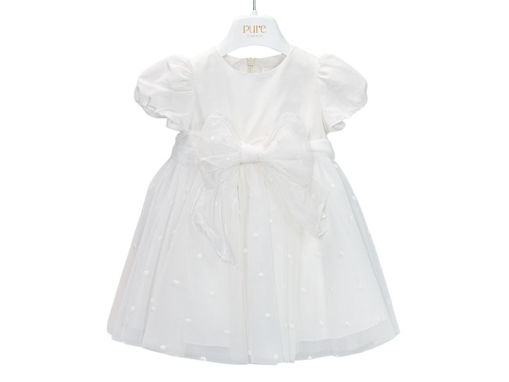 Immagine di Pure abito ricamato panna PC05223 tg 3 mesi - Vestiti