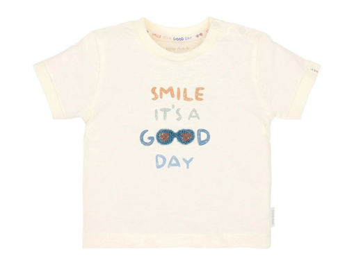 Immagine di Little Dutch maglietta maniche corte crema tg. 80 - Maglie