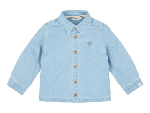 Immagine di Little Dutch camicia manica lunga denim blue tg. 92 - Maglie