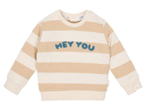 Immagine di Little Dutch maglione a righe sabbia tg. 74 - Maglie