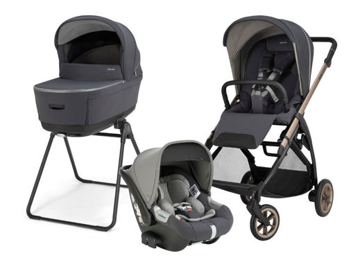 Immagine di Inglesina Sistema Quattro Electa + Darwin i-Size garage grey - Passeggini trio