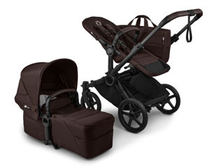 Immagine di Bugaboo Donkey 6 Mono completo black-cocoa brown - Passeggini duo