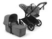 Immagine di Bugaboo Donkey 6 Mono completo black-moon grey - Passeggini duo
