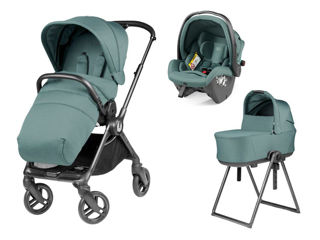 Immagine di Peg trio Switch con Primo Viaggio SLK jade - Passeggini trio