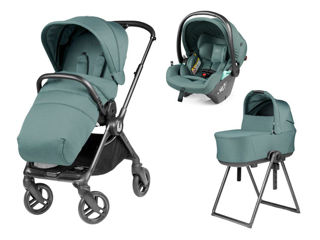 Immagine di Peg Perego trio Switch con Primo Viaggio Lounge jade - Passeggini trio