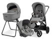 Immagine di Inglesina Sistema Quattro Aptica + Darwin i-Size crystal grey - Passeggini trio