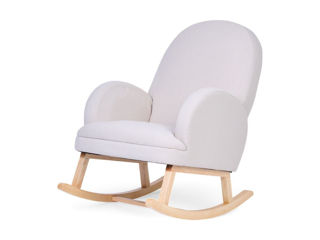 Immagine di Childhome poltrona allattamento lino beige - Poltrone allattamento