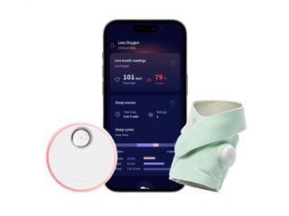 Immagine di Owlet Dream Sock verde menta - Baby monitor