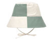 Immagine di Laessig cappellino sole checkerboard green sea salt tg 36 mesi - Cappelli