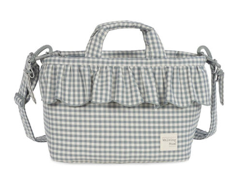 Immagine di Walking Mum borsa fasciatoio Praliné Vichy matcha - Borse e organizer