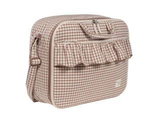 Immagine di Walking Mum valigia Praliné vichy moka - Zainetti e valigie