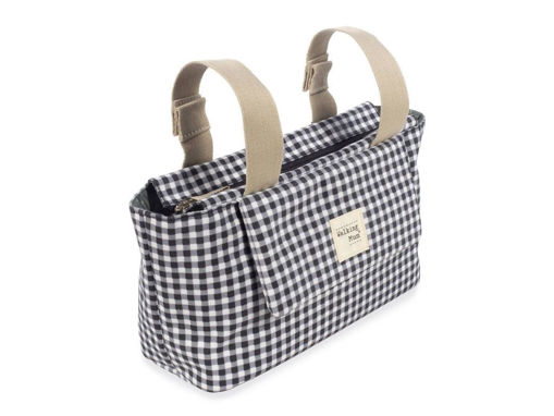 Immagine di Walking Mum borsa organizzatrice I Love Vichy nero - Borse e organizer