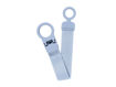 Immagine di Bibs clip portaciuccio Loop dusty blue - Portaciuccio e catenelle