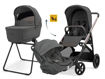 Immagine di Inglesina Sistema Quattro Aptica + Darwin Recline Evo marble grey - Passeggini trio