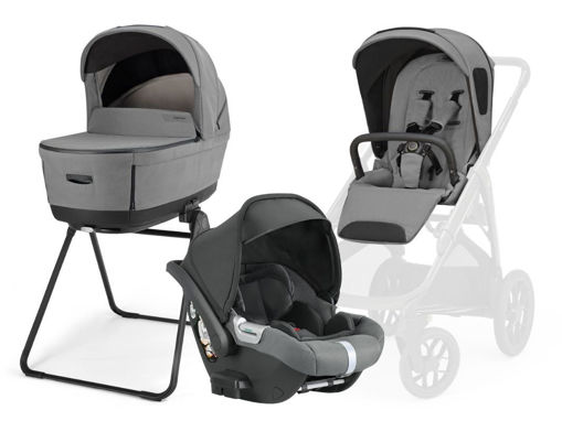 Immagine di Inglesina Sistema Quattro Aptica XT Darwin senza telaio canyon grey 2026 - Navicelle