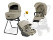 Immagine di Inglesina Sistema Quattro Electa Darwin Recline Evo senza telaio hangar beige - Navicelle