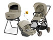 Immagine di Inglesina Sistema Quattro Electa + Darwin Recline Evo hangar beige - Passeggini trio