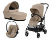 Immagine di Cybex trio Melio Carbon con Cloud G almond beige